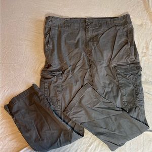 Grey cargo pants